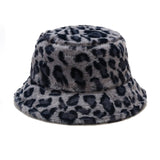 Hivava Leopard Fluffy Bucket Hat