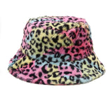 Hivava Leopard Fluffy Bucket Hat