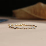 bracelets Super Delicate Small String Woven Bracelet 14K Gold-Plated Gold Thread Gold Bead Bracelet