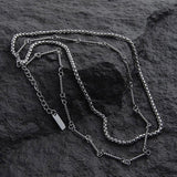 Hivava DOUBLE LAYER TENNIS CHAIN NECKLACE