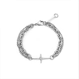 Hivava DOUBLE LAYER CROSS BRACELET