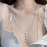 gold Women's Summer Trendy Cool Hot Girl Body Chain Chest Chain Full Body Sexy Three-Dimensional Back Chain Decoration