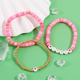 bracelets Yunyun Jewelry Colorful Children's Soft Pottery Bracelet Suit Beads Girl Bracelet Manufacturers Can Supply