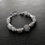 Hivava SKULL PEARL BRACELET