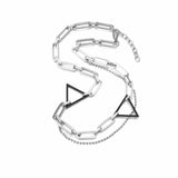 Hivava TRIANGLE CHAIN NECKLACE