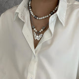 Hivava WHITE PEARL NECKLACE