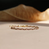 bracelets Super Delicate Small String Woven Bracelet 14K Gold-Plated Gold Thread Gold Bead Bracelet