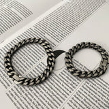 Hivava ANCIENT DARK SILVER CHAIN BRACELET