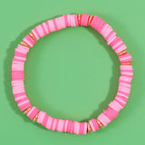 bracelets Yunyun Jewelry Colorful Children's Soft Pottery Bracelet Suit Beads Girl Bracelet Manufacturers Can Supply