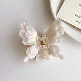 Hivava  -  Double-Layered Butterfly Crab Barrette For Women Crab Hair Pins Accessories Anniversary Gift Ladies New Year’s Day Crab Clip