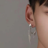 Hivava  -  Cyberpunk Personality Design Darts Shape Ear Pendants Gothic Earrings Hip Hop Eardrop Unisex Jewelry Accessories Gift