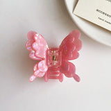 Hivava  -  Double-Layered Butterfly Crab Barrette For Women Crab Hair Pins Accessories Anniversary Gift Ladies New Year’s Day Crab Clip