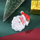 Hivava  -  Christmas Snowman Hair Claw Cute Ponytail Hairpin Hair Clips Hair Crab Claw For Ladies Festival Fashion Hair Accessories