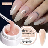 Hivava  -  15ml Extension Gel Nail Polish Hard Jelly Build Nail Gum Clear Nude Natural Color French Soak Off UV Construction Gel