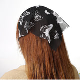 Hivava   -  Bohemia Headband Hairbands Turban Hair Scraf Summer Printing Fringe Triangle Bandana Women Fashion Hair Accessories