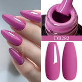 Hivava  -  5ml Metallic Liner Painting Gel Nail Polish Chrome Rose Gold Silver Super Bright Mirror Effect Drawing Gel Nail Varnish