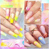 Hivava  -  Macaron Gel Nail Polish Spring Summer Candy Pink Blue Color For Manicure Semi Permanent Soak Off Nail Art Gel Varnishes