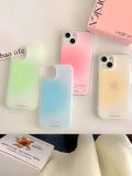 Hivava   -  Colorful Summer Jelly 4 Colors Phone Case For Iphone 13 14 15 Pro Max 13Pro 14Pro 15Pro 14ProMax 12 15ProMax 12Pro Cover Shell