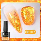 Hivava  -  7.5ml Thread Shell Gel Nail Polish Auroras Pearl Soak Off UV Nails Gel Varnish Semi Permanent Nail Art Varnish