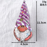 Hivava  -  Christmas Gingerbread Man Hair Claw Cute Elk Deer Crab Hair Clip Cartoon Claw Clip Hair Accessories for Women Girls