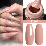 Hivava  -  5ml Metallic Liner Painting Gel Nail Polish Chrome Rose Gold Silver Super Bright Mirror Effect Drawing Gel Nail Varnish