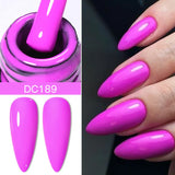 Hivava  -   7ML Pink Glitter Quick Extension Gel Nail Polish Pink Gold Foils Effect Vernis Semi Permanent UV Gel Nail Art Hard Gel