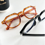 Hivava  Korea Retro Round Glasses Frame Women Lovely INS No Makeup Plain Glasses Men Eyewear Cute Decorative Computer Glasses