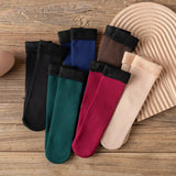 Hivava  Winter Warmer Women's Socks Thicken Thermal Wool Cashmere Snow Socks Velvet Boots Floor Sleeping Socks for Mens New Year gifts