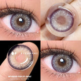 Hivava  -  1 Pair NEW Colored Contact Lenses Green Eye Lenses Natural Brown Lens Fast Delivery Green Eye Lens Yearly Contacts Lens