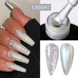 Hivava  -  7.5ml Thread Shell Gel Nail Polish Auroras Pearl Soak Off UV Nails Gel Varnish Semi Permanent Nail Art Varnish