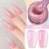 Hivava  -  Milky White Jelly Nude Gel Nail Polish 10ml White Translucent Soak Off Gel Vernis Semi Permanent Need UV Light Cure