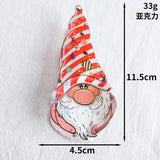 Hivava  -  Christmas Gingerbread Man Hair Claw Cute Elk Deer Crab Hair Clip Cartoon Claw Clip Hair Accessories for Women Girls