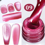 Hivava  -  10ml Silver Water Light Cat Magnetic Gel Nail Polish Nail Supplies Vernis Semi Permanent Gel for Fall Winter Nails