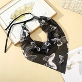 Hivava   -  Bohemia Headband Hairbands Turban Hair Scraf Summer Printing Fringe Triangle Bandana Women Fashion Hair Accessories