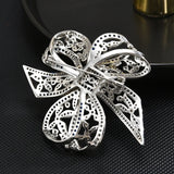 Hivava   Spring Personalized New Vintage Bow Fashion Zircon Inlaid Brooch Women's Exquisite Luxury Pin