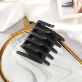 Hivava  -  Double-Sided Hair Clip Hair Comb For Women Frosted Toothed Non-slip Comb Black Ponytail Hairpin Hair Accessories Lot Hair Clip