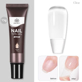 Hivava  -  30ml Extension Nail Gel Nail Polish Acrylic Nail Glitter Sequins Soak Off UV Extend Gel For Nail Extensions