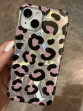 Hivava  -  Leopard Hot Water-ripple Back Cover For Iphone 13Pro 11 13 14 15Pro 14ProMax 13ProMax 14Pro 15 Pro Max 12Pro 12 Phone case