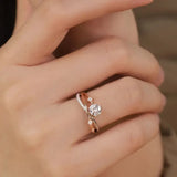 Hivava Exquisite Cosmic Planet Track Rhinestone Opening Ring for Women Fashion Shiny Zircon Rings Bride Party Wedding Jeweley Gifts