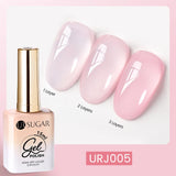 Hivava  -  15ml Mint Green Jelly Nail Gel Nude Gel Nail Polish White Translucent Soak Off Gel Vernis Semi Permanent Long Lasting