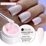 Hivava  -  15ml Extension Gel Nail Polish Hard Jelly Build Nail Gum Clear Nude Natural Color French Soak Off UV Construction Gel