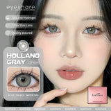 Hivava  Colorful Contact Lenses for Eyes 1pair Fashion Blue Eye Contacts Brown Lenses Gray Pupils Yearly Cosmetic Green Lenses