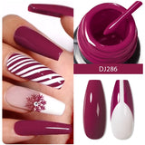 Hivava  -   5ml Sliver Metallic Liner Gel Nail Polish Super Bright Mirror Effect Painting Drawing Line Graffiti Stripe Nail Art