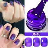 Hivava  -  10ml Blood Red Jelly Gel Nail Polish Halloween Nails Art Gel Polish Sheer Translucent Nail Gel for Winter Manicure