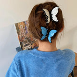 Hivava  Big Butterfly Hair Claw Hairpin for Women Girls Acrylic Hair Accessories Hair Clips Crab Sweet Styling Tools Barrettes Headwear