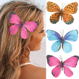 Hivava  -  Large Butterfly Hair Pin Girls Sweet Korean Side Clip Hair Pin For Women Fashion Styling Holiday Hawaii Hairpin Hair Accessories