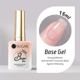 Hivava  -  15ml Mint Green Jelly Nail Gel Nude Gel Nail Polish White Translucent Soak Off Gel Vernis Semi Permanent Long Lasting