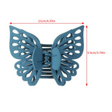 Hivava  -  Butterfly Solid Color Hair Claws Hair Clips Girls Korean Ponytail Headwear Styling Tools Hairpin Crabs Clips For Hair