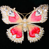 Hivava  Insect Butterfly Brooch Color Brooch Creative Clothing Pin Coat Accessories Female