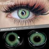 Hivava  2pcs Natural Color Contact Lenses for Eyes Blue Contact Lenses Brown Contact Lenses Yearly Color Lens Free shipping